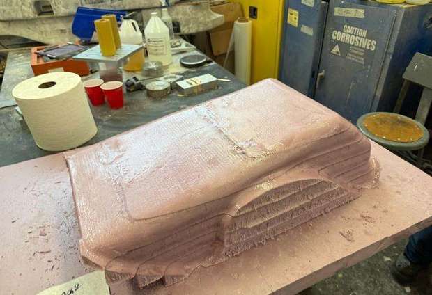 Foam seat plug sealed with epoxy