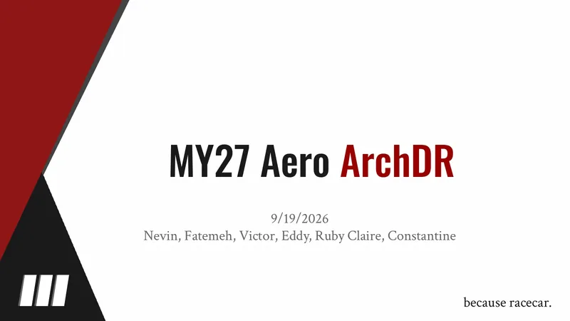 ArchDR cover slide